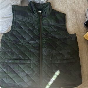 Camo Quilted Vest